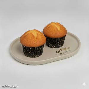 کیک مافین وانیلی